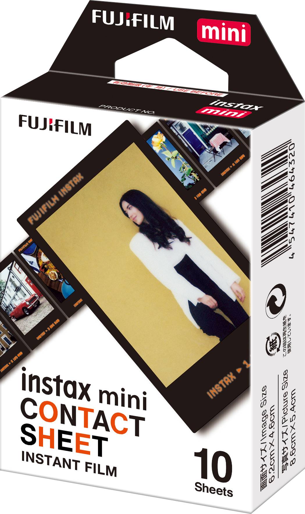 Fujifilm Fujifilm Instax Mini Contact Sheet - Instant-Farbfilm Pellicola per stampe istantanee Multicolore-2