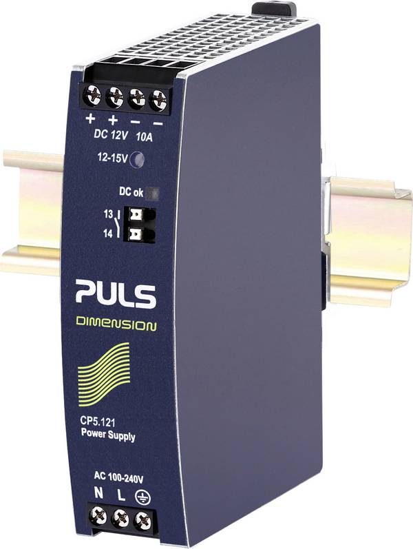 PULS CP5.121 Alimentatore per guida DIN 12 V/DC 120 W Contenuto 1 pz.