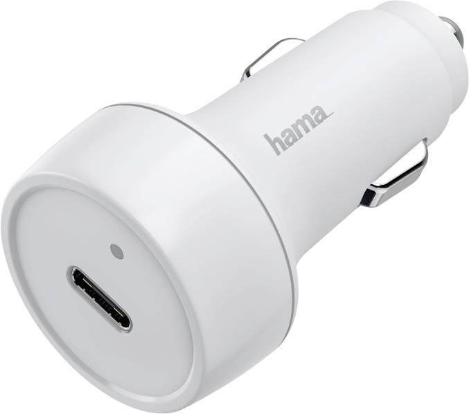 Hama Caricabatterie per auto Power Delivery (PD)/Qualcomm ® 18 W. 12 V, 24 V-0