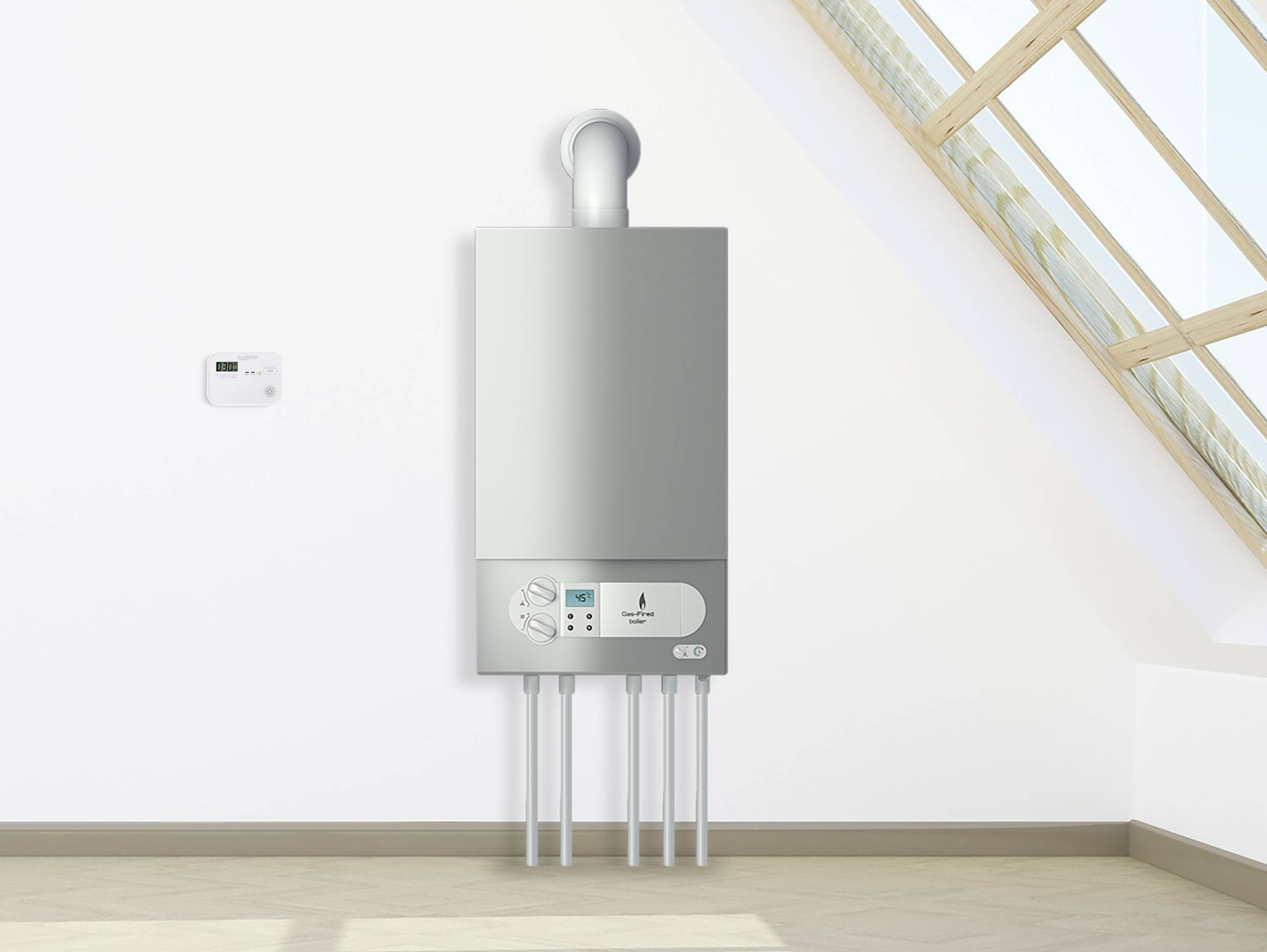 Sygonix Rilevatore monossido di carbonio con sensore interno a batteria Rileva Monossido di carbonio-7