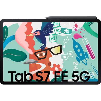 Samsung Galaxy Tab S7 FE  5G, LTE/4G, UMTS/3G, GSM/2G, WiFi 64 GB Nero Tablet Android 31.5 cm (12.4 pollici) 2.2 GHz Qua