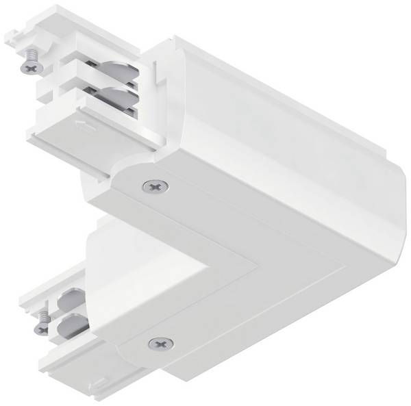Paulmann 91373 ProRail3 L-Connect Erde Componente per sistema su binario ad alta tensione  Giunto a L  ProRail3 Bianco