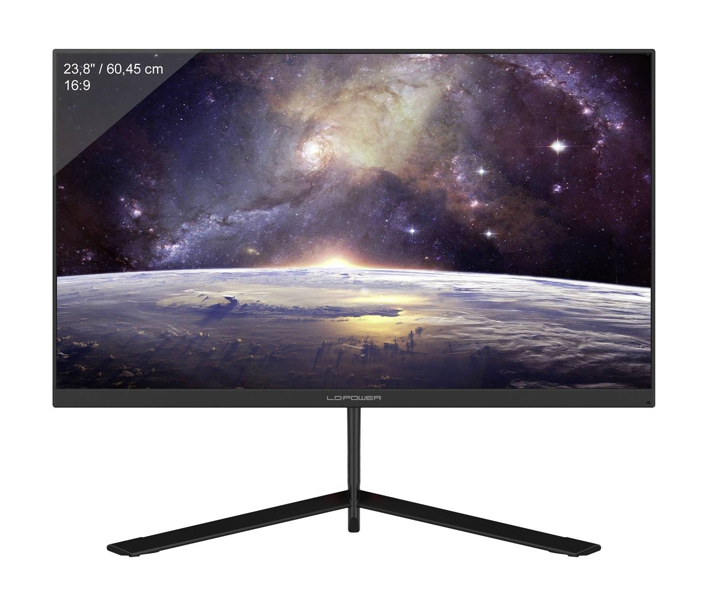 LC Power LC-M24-FHD-165 Monitor da gioco ERP F (A - G) 2.5 cm (1.0 pollici) 1980 x 1080 Pixel 16:9 1 ms Audio stereo (jack da 3,5 mm), DisplayPort, HDMI ™ IPS LCD