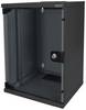 Digitus DN-10-09U-B Armadio rack da parete 10" (L x A x P) 312 x 464 x 300 mm 9 U Nero (RAL 9005)
