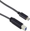 Targus ACC924EUX cavo USB 1 m USB 3.2 Gen 2 (3.1 Gen 2) USB C USB B Nero