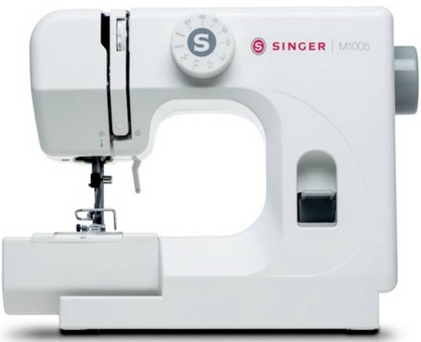 Singer Macchina per cucire a braccio libero M1005 Bianco