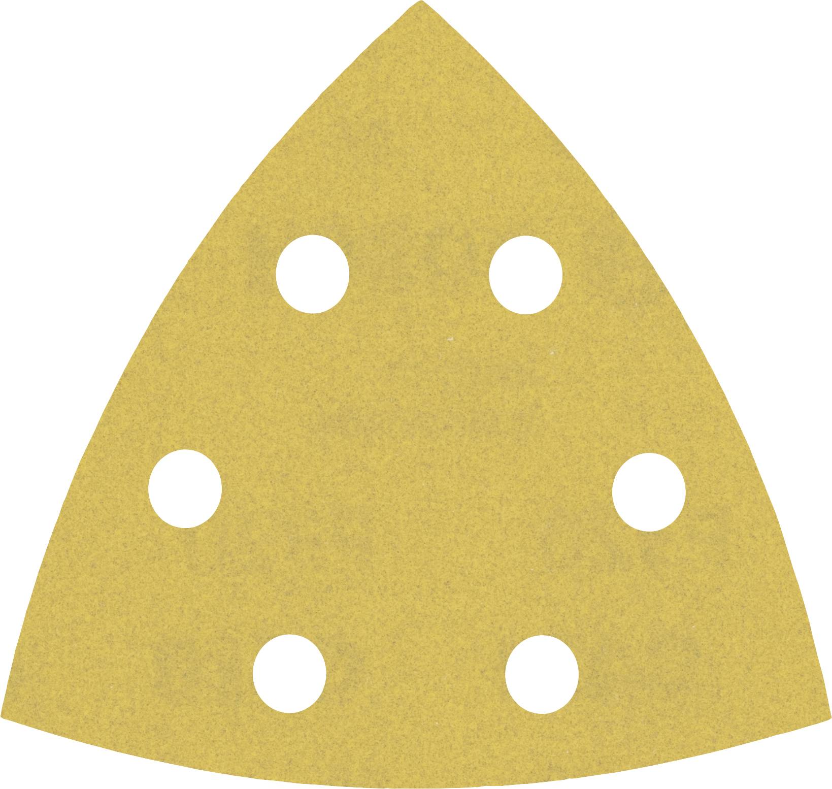 Bosch Accessories EXPERT C470 2608900830 Carta abrasiva a delta perforato Dimensione dei grani 320 (L x L) 93 mm x 93 mm 5 pz.
