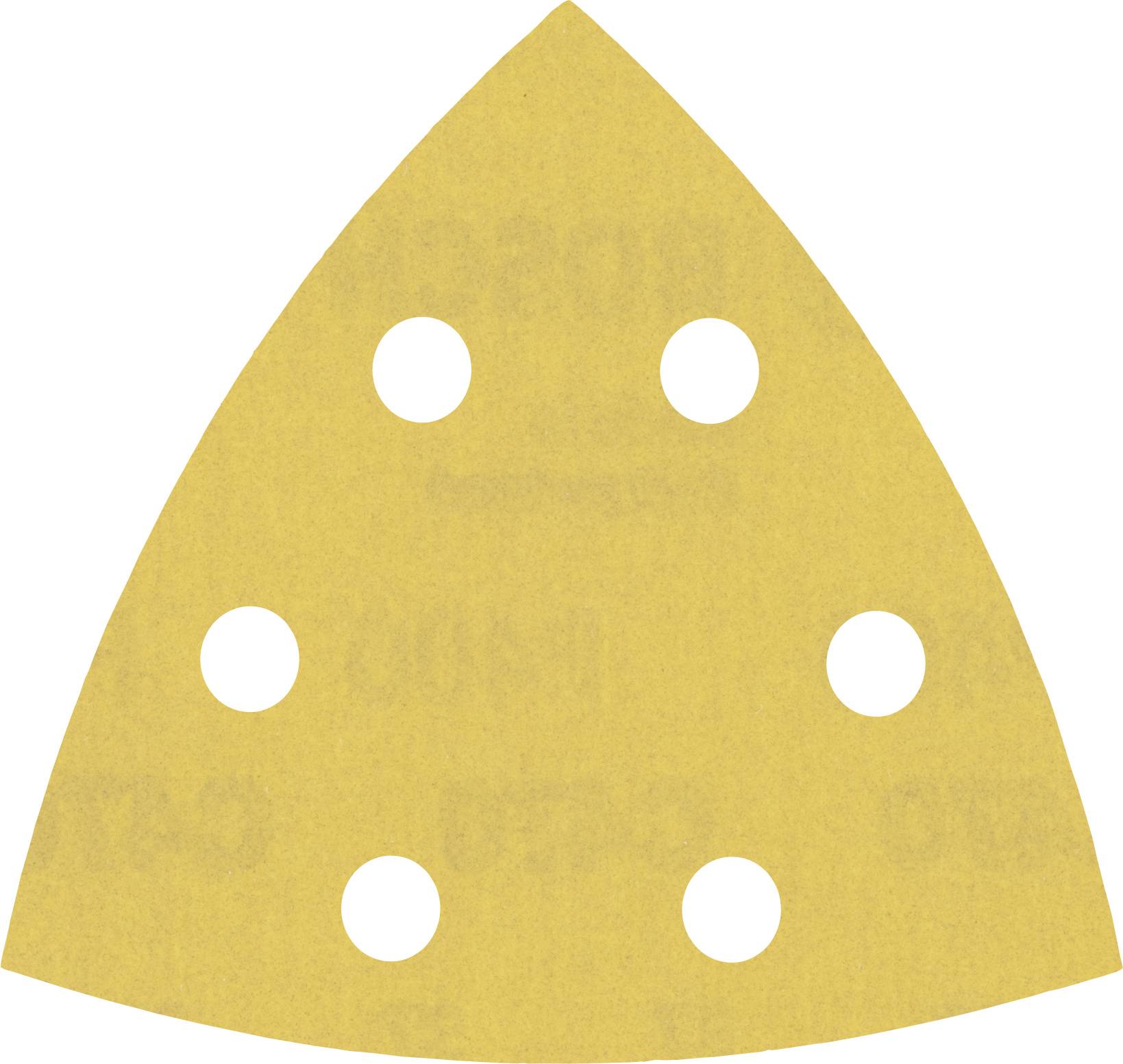 Bosch Accessories EXPERT C470 2608900831 Carta abrasiva a delta perforato Dimensione dei grani 400 (L x L) 93 mm x 93 mm 5 pz.