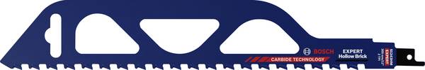 Bosch Accessories 2608900417 Lama per sega a sciabola EXPERT ‘Hollow Brick' S 1243 HM, 1 pezzo Lunghezza lama della sega 300 mm 1 pz.