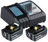 Makita 199480-6 BL 1860B + DC18RC Batteria dell'utensile e caricabatterie 18 V 6 Ah Li-Ion