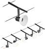 Paulmann Wire Systems 94450 Sistema di illuminazione completo su cavo GU5.3 Nero (opaco), Cromo