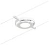 Paulmann Lampada per sistema su cavo 4.5 W LED (monocolore) Bianco opaco, Cromo