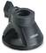 Accessorio per utensile multifunzione Dremel in nero, forma cilindrica con base curva, idoneo per fresature precise.