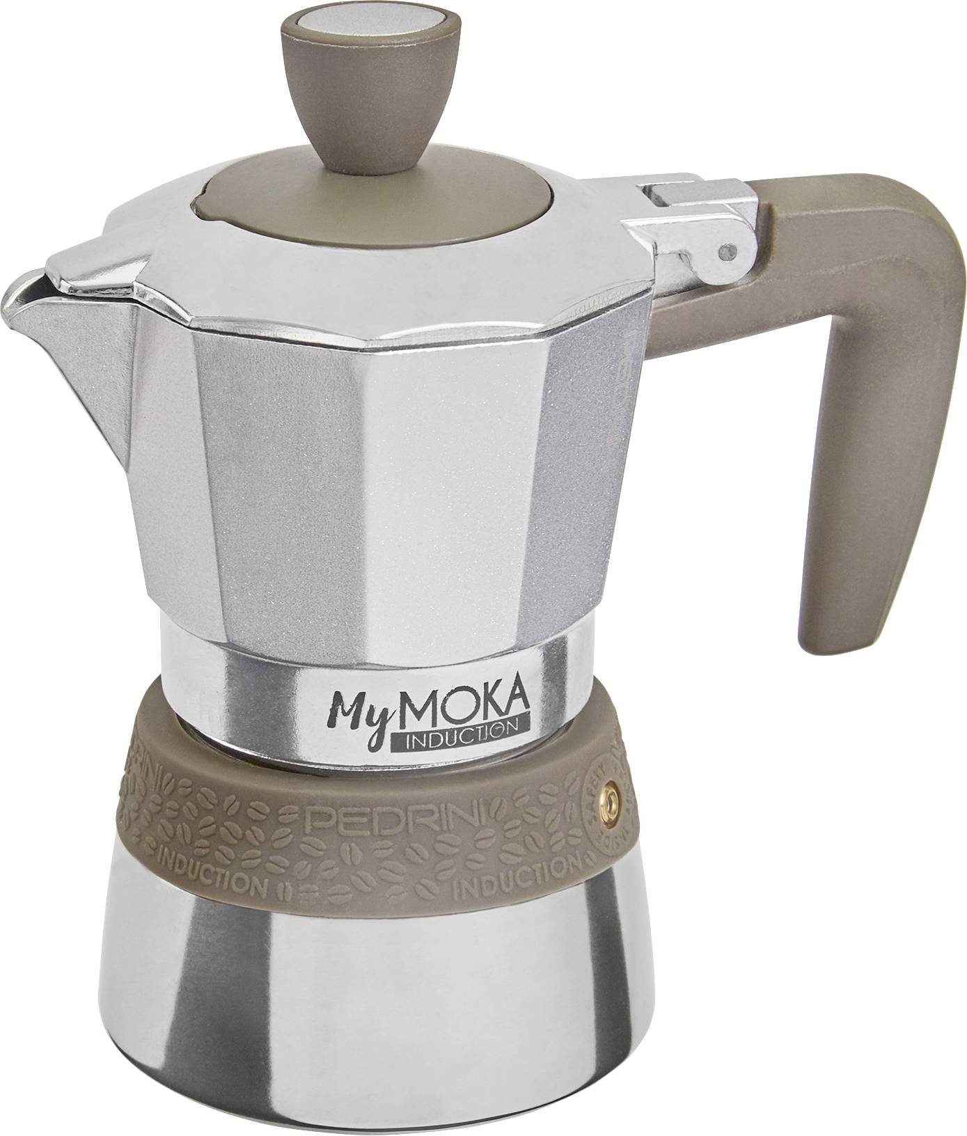 Pedrini - MyMoka alluminio acciaio inox induzione lucido/blu scuro 2 tazze-0