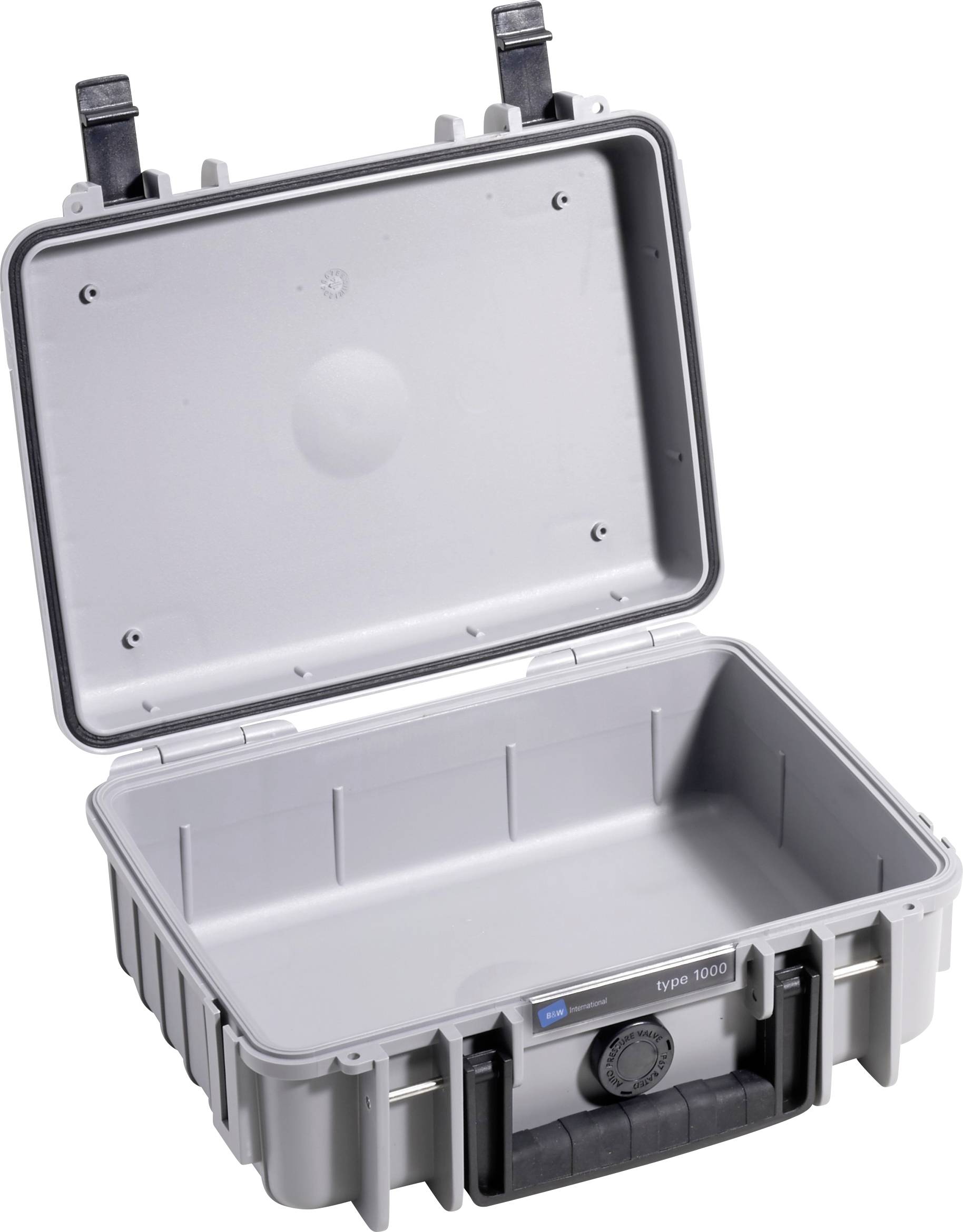 B & W International Valigetta portaoggetti outdoor outdoor.cases Typ 1000 4.1 l (L x A x P) 270 x 95 x 175 mm Grigio 1000/G
