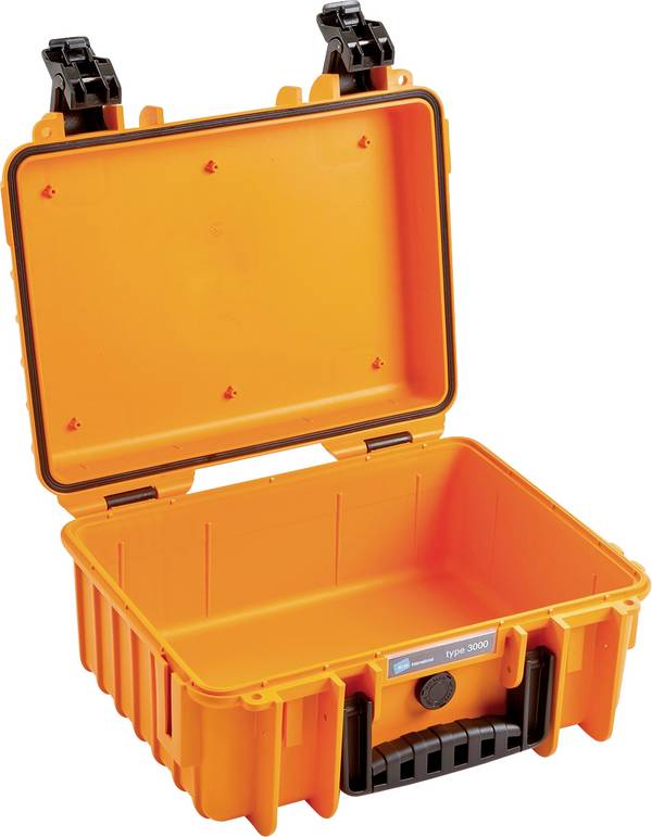 B & W International Valigetta portaoggetti outdoor  outdoor.cases Typ 3000 11.7 l (L x A x P) 365 x 150 x 235 mm Arancione 3000/O