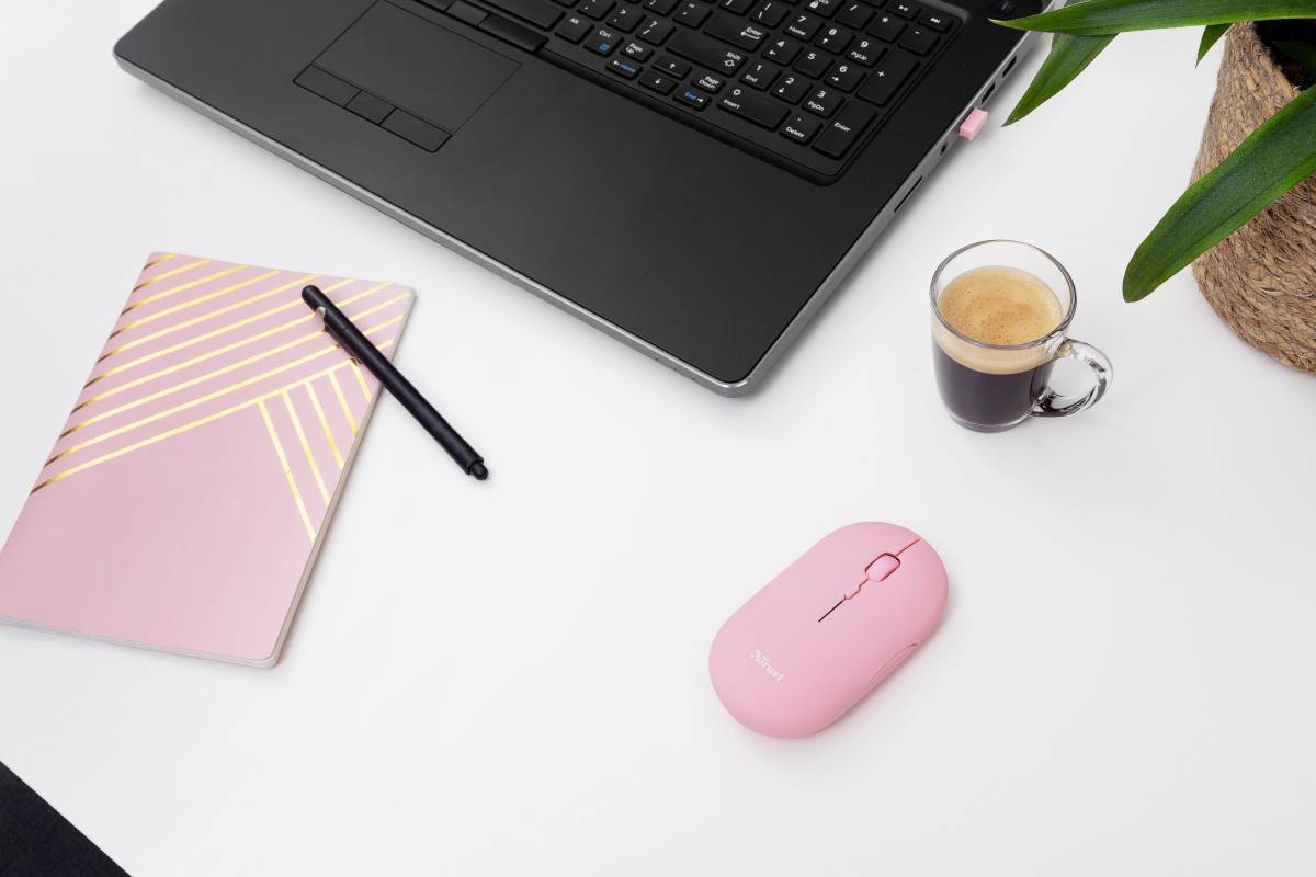 Trust PUCK Mouse Bluetooth®, Senza fili (radio) Ottico Multicolore 4 Tasti 1600 dpi-7