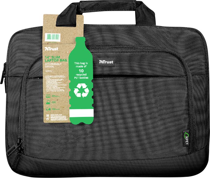Borsa per Notebook Trust SYDNEY Adatto per massimo: 35,6 cm (14") Nero-4