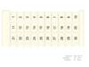 TB Markers TE TAB TB Markers 1SNA232060R0300 TE Connectivity Contenuto: 1 pz.