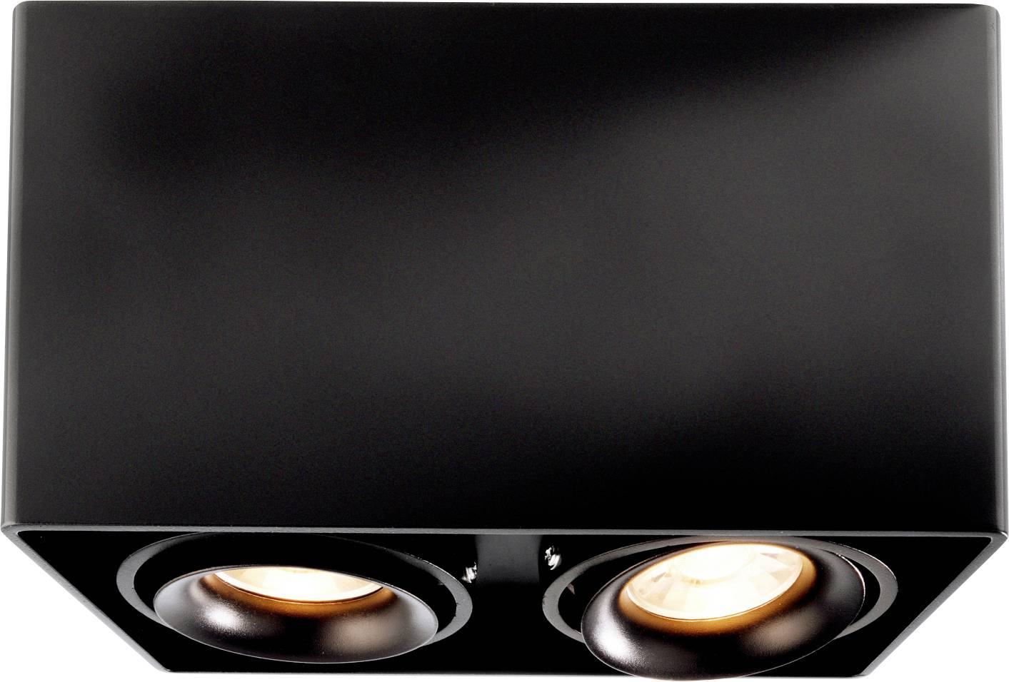 Deko Light 348005 Mona II, Schwarz Plafoniera GU10 Nero