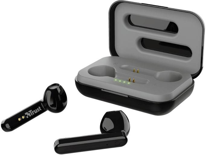 Trust Primo Touch Cuffie auricolari Bluetooth Nero Indicatore di carica della batteria-1