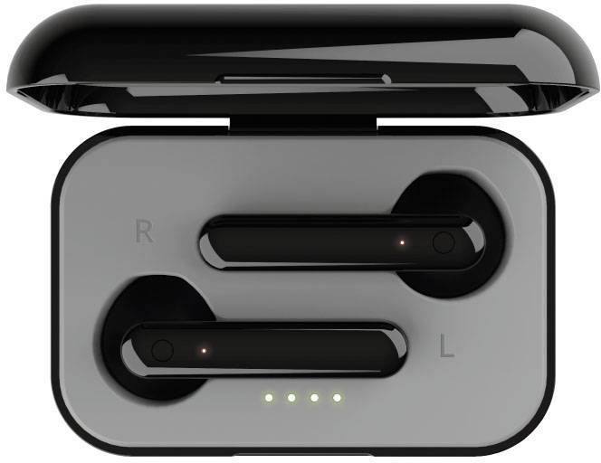 Trust Primo Touch Cuffie auricolari Bluetooth Nero Indicatore di carica della batteria-3