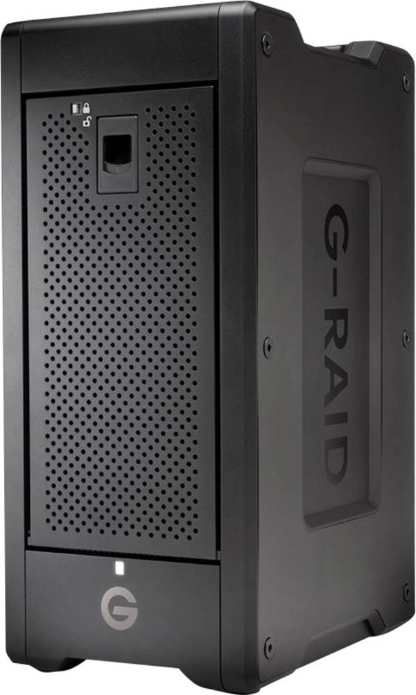 SanDisk G-RAID SHUTTLE 8 array di dischi 96 TB Desktop Nero (SanDisk Professional G-RAID SHUTTLE 8)