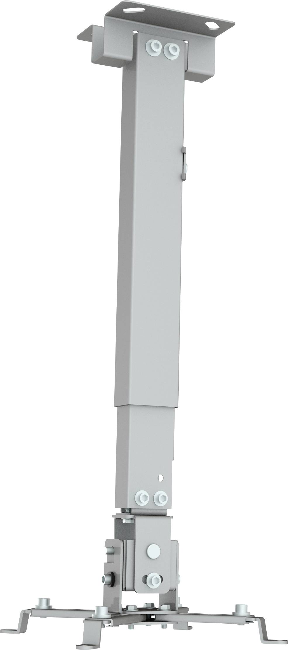 Reflecta Tapa Supporto a soffitto per proiettore Distanza dal soffitto/terra (max.): 65 cm Distanza dalla parete (max.): 56 cm Argento