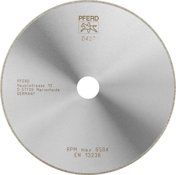PFERD TOOLS 68417838 D1A1R 178-2-22,23 D 427 GAD Disco diamantato Diametro 178 mm Ø foro 22.23 mm Duroplast, Ceramica tecnica 1 pz.