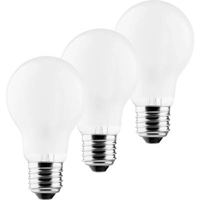 Tre lampadine bianche affiancate su sfondo bianco.
