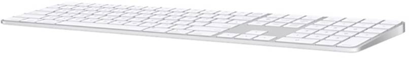Apple Magic Keyboard Touch ID Num Key Bluetooth® Tastiera Bianco Ricaricabile-3