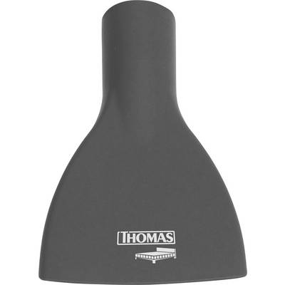 Un coperchio grigio per un aspirapolvere con il logo bianco 'THOMAS' sopra.