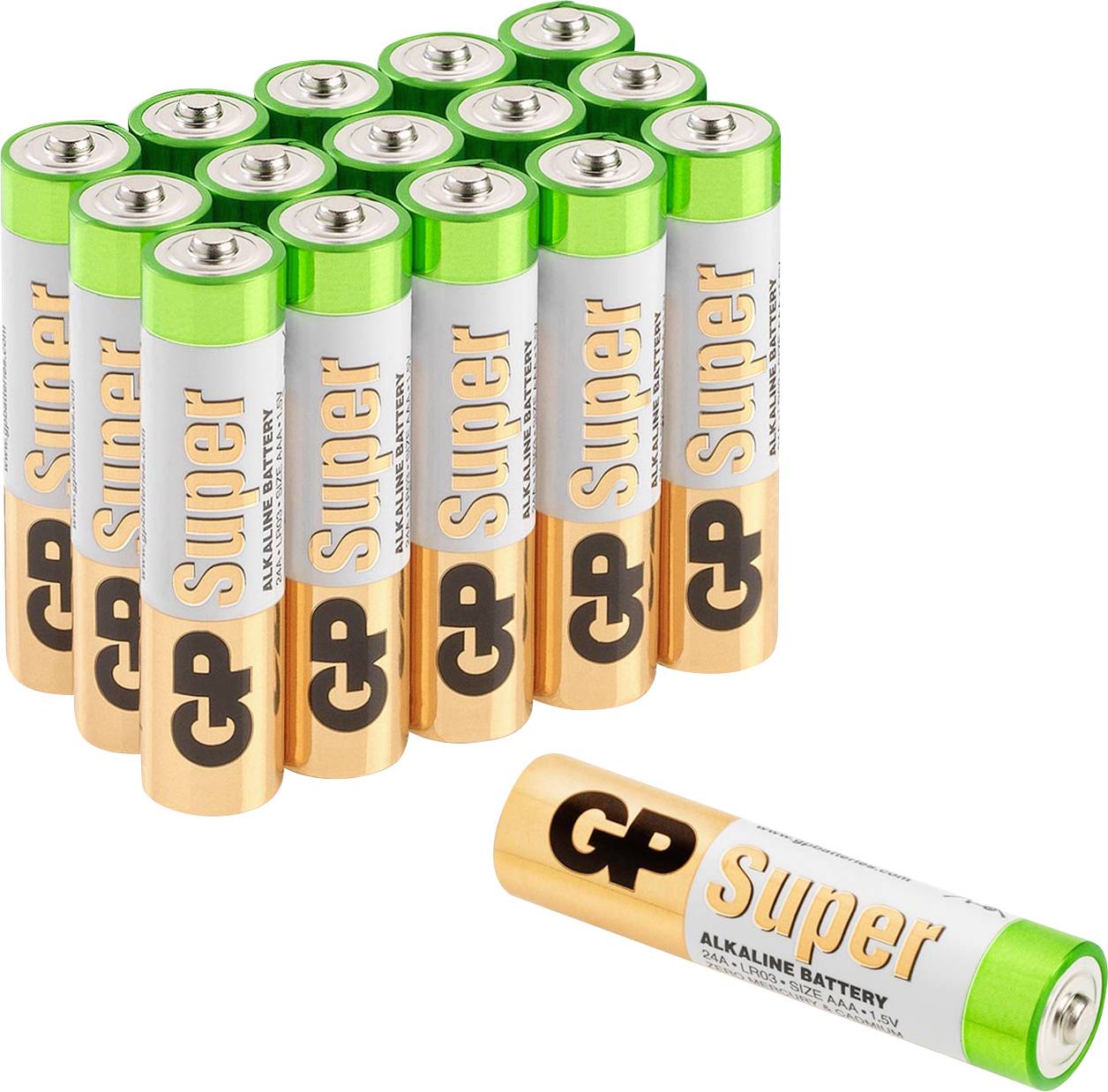 GP Super 8 +8 gratis Batteria Stilo (AA) Alcalina/manganese 1.5 V 16 pz.