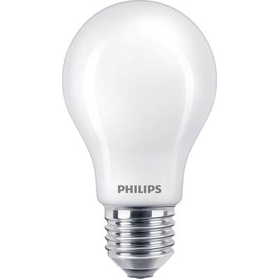Una lampadina bianca con la scritta 'Philips' sul basamento.