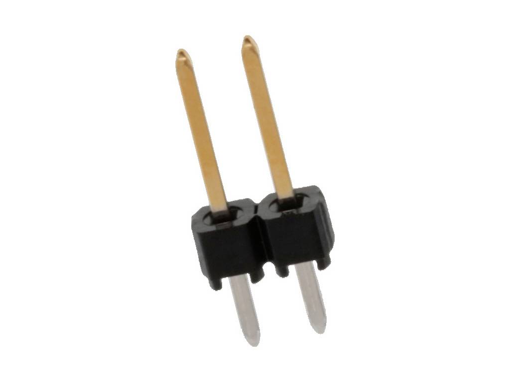 Molex Connettore maschio (standard) Numero di righe: 1 Poli per fila: 2 901200762 1 pz. Tray