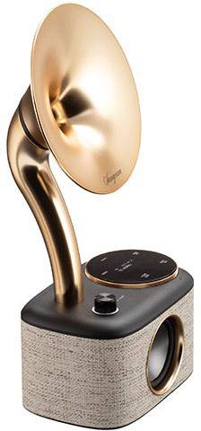 Sangean CP-100D Gramophone Radio da tavolo DAB+, FM AUX, Bluetooth, USB Touchscreen, ricaricabile Beige