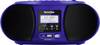 TechniSat DIGITRADIO 1990 Radio CD DAB+, FM AUX, Bluetooth, CD, USB Funzione di carica della batteria , Funzione allarme Blu