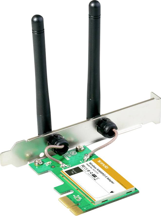 SCHEDA DI RETE WIRELESS 300MBPS PCI-E NT-W322E-1