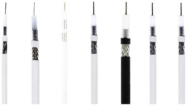 HELU 400197 Cavo coassiale Diam. est.: 6.80 mm  75 Ω  Nero 500 m