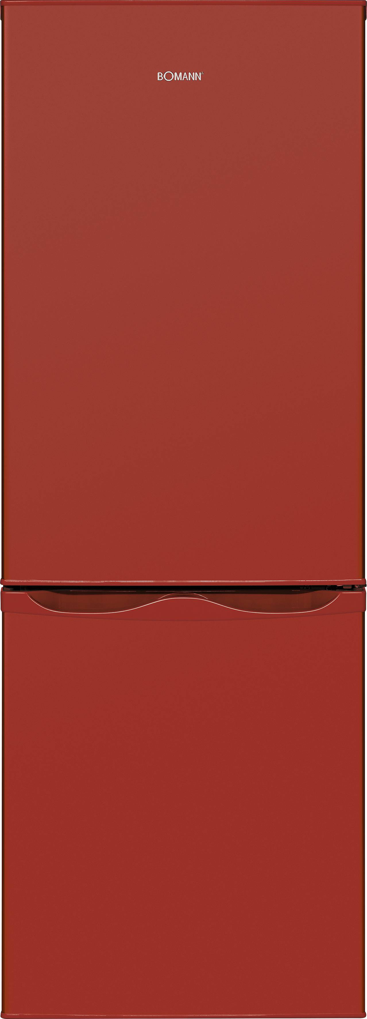 Bomann KG 320.2 Combinazione frigo-congelatore ERP: E (A - G) 175 l Rosso-0