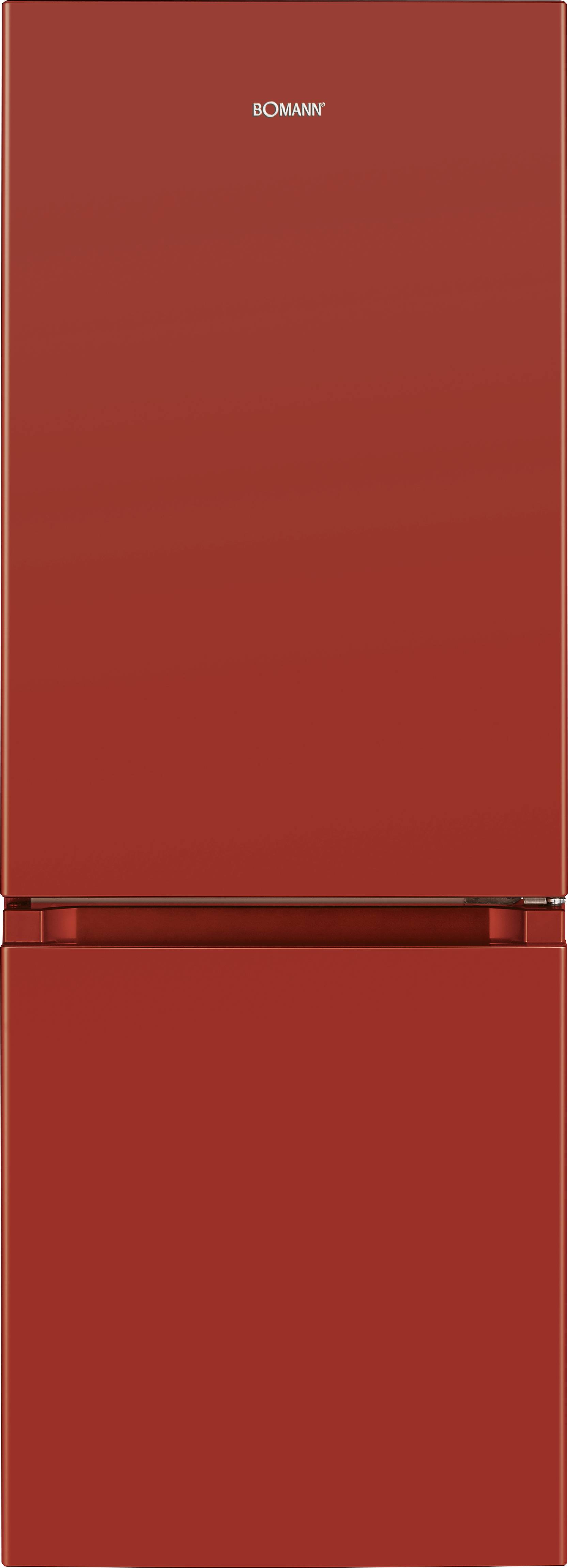 Bomann KG 320.2 Combinazione frigo-congelatore ERP: E (A - G) 175 l Rosso-4