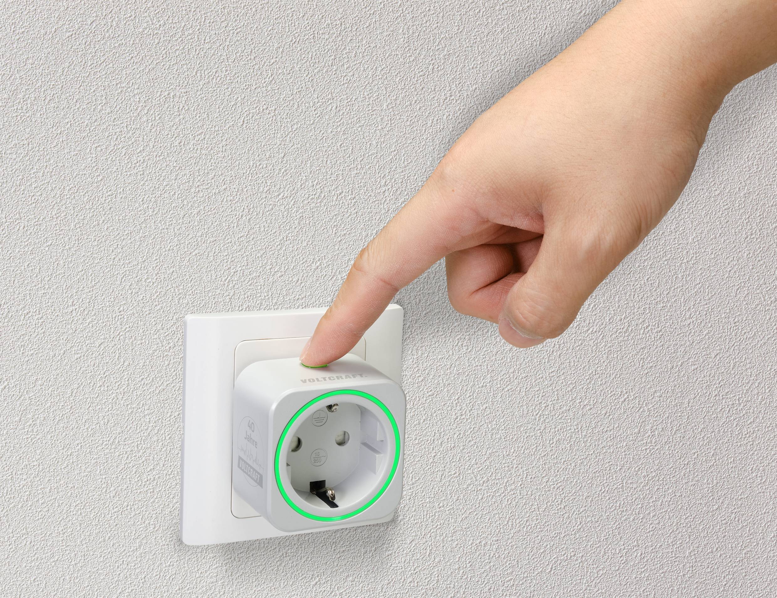 VOLTCRAFT SEM6000 SE Misuratore costi energetici Interfaccia Bluetooth®, Esportazione dati, Funzione datalogger, TRMS, T-6