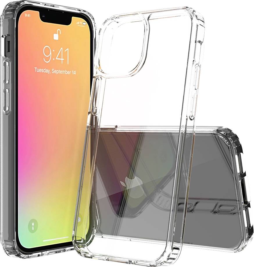 JT Berlin Pankow Clear Backcover per cellulare Apple iPhone 13 mini Trasparente Anti urti, Carica induttiva 10798