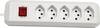 Brennenstuhl 1158022 Multipresa con interruttore Bianco 1 pz.
