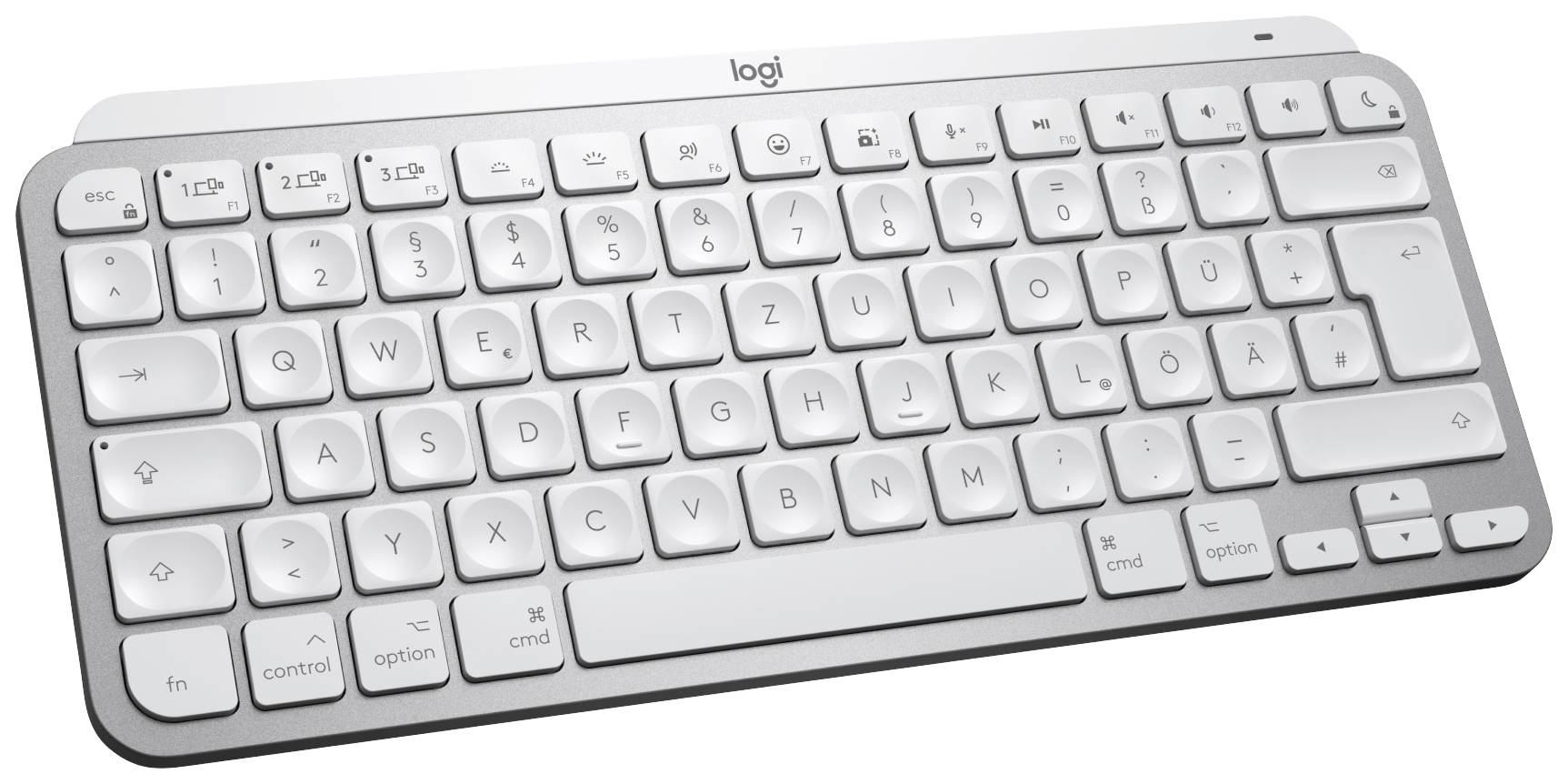 Logitech Logitech MX Keys Mini for Mac - Tastatur - hinterleuchtet Bluetooth® Tastiera Tedesco, QWERTZ Multicolore-0