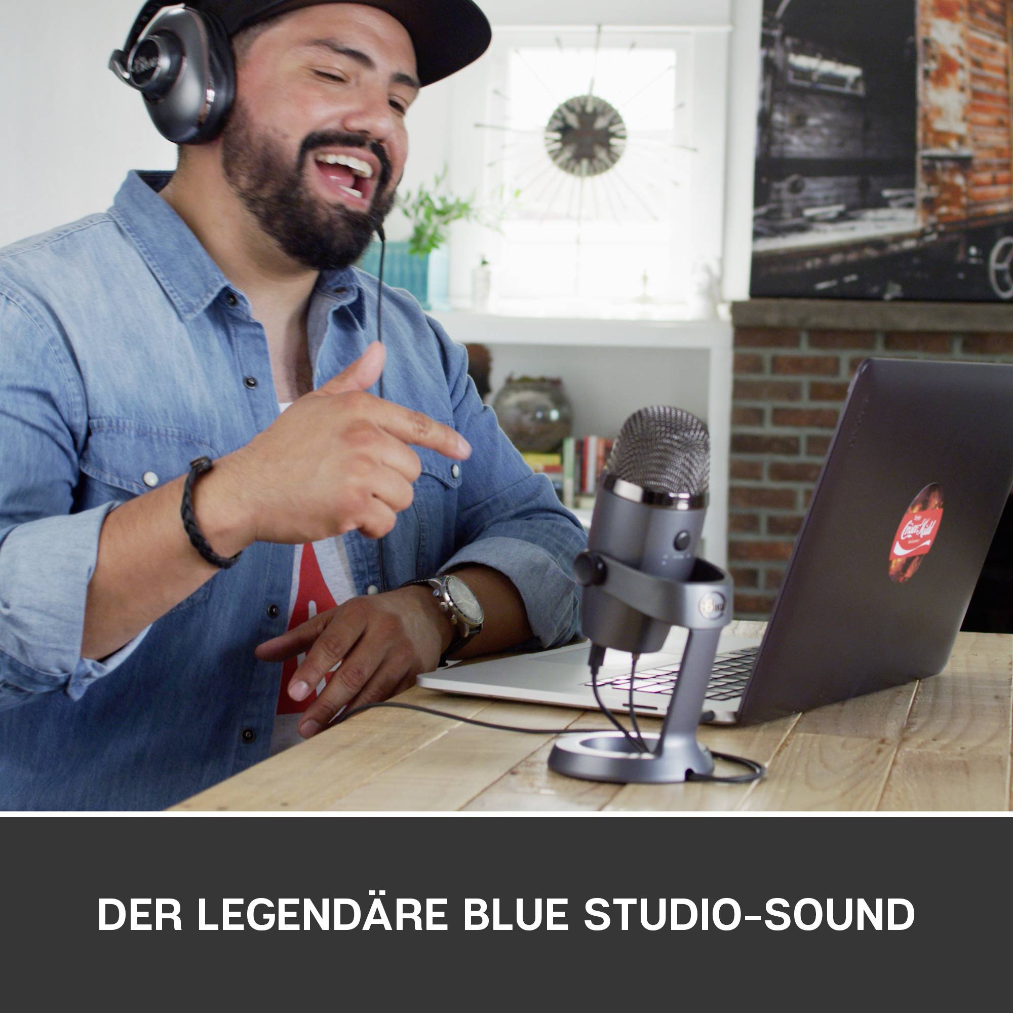 Blue Microphones Yeti Nano Microfono per PC Grigio Cablato, USB-9