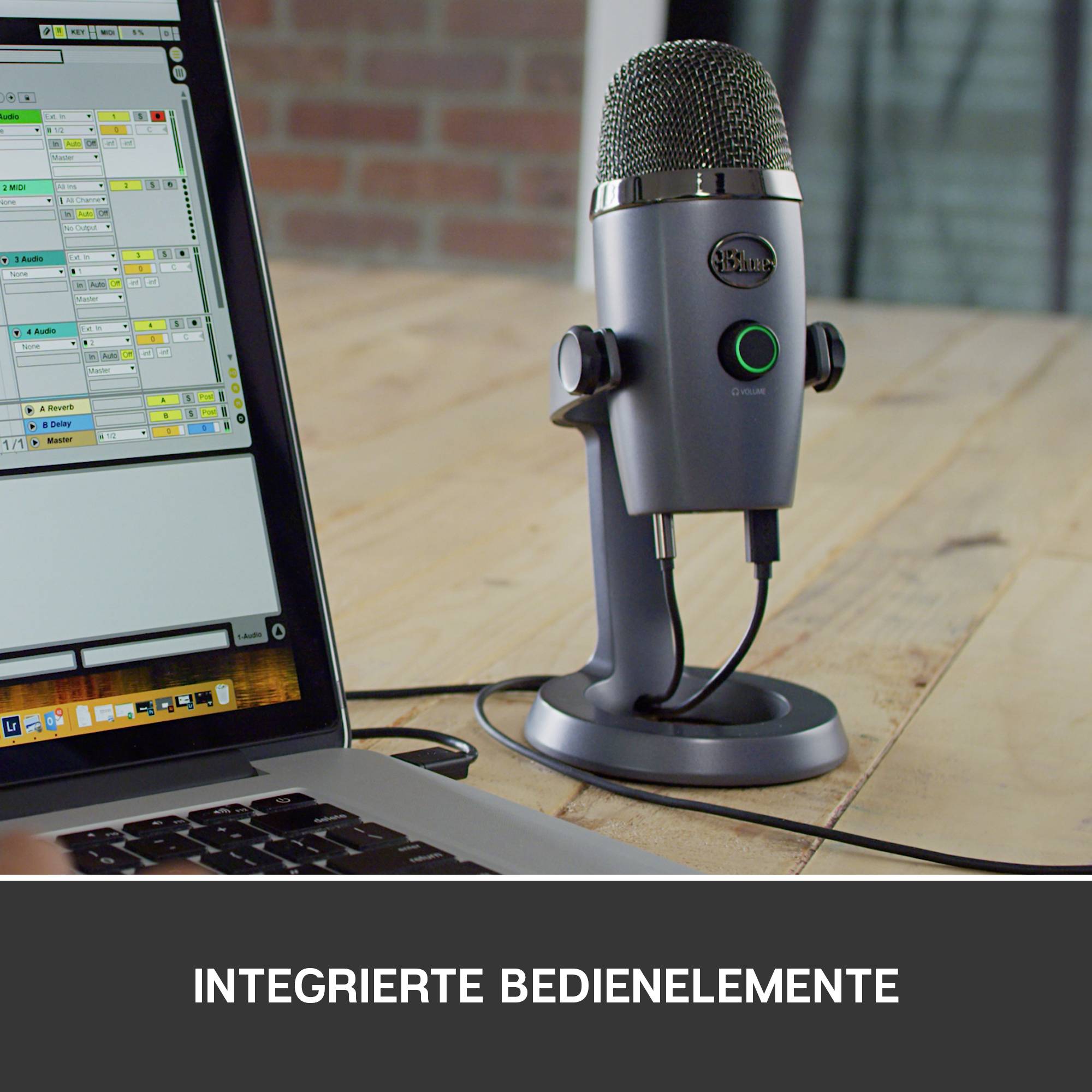 Blue Microphones Yeti Nano Microfono per PC Grigio Cablato, USB-12