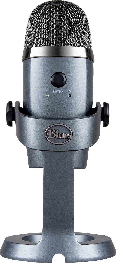 Blue Microphones Yeti Nano Microfono per PC Grigio Cablato, USB-4