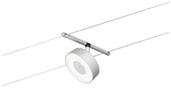 Paulmann WS DC Circle Lampada per sistema su cavo     LED (monocolore) Cromo (opaco), Cromo