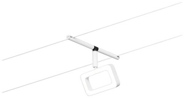 Paulmann WS DC Frame Lampada per sistema su cavo      Bianco opaco, Cromo